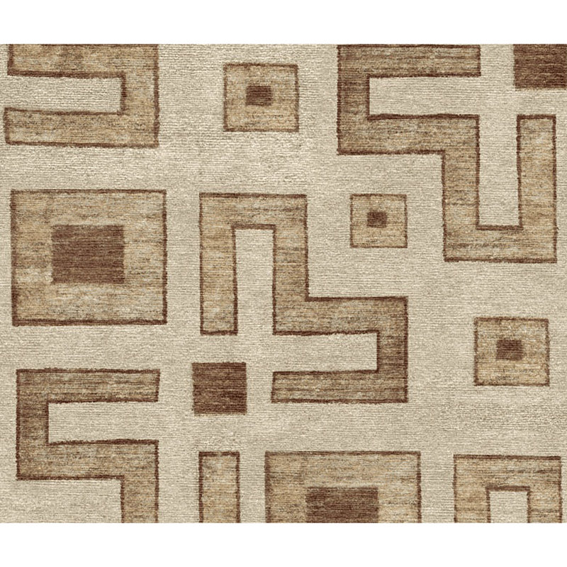 Geometric Area Rug, Rectangle 3' x 5'
