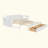 Daybed With Removable Desk, Storage Drawers & Hydraulic Side Table-366229098-366229097