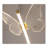 62.99" Tray Table Floor Lamp