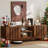 Regal TV Stand for TVs up to 75'',Entertainment Center Sliding Door-39067226-38954186
