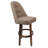 Holifield Swivel Counter Bar Stool 26" M-235 Holifield Base - Basin Beige - Dark Moca-1846346562-1846346560-1846346561