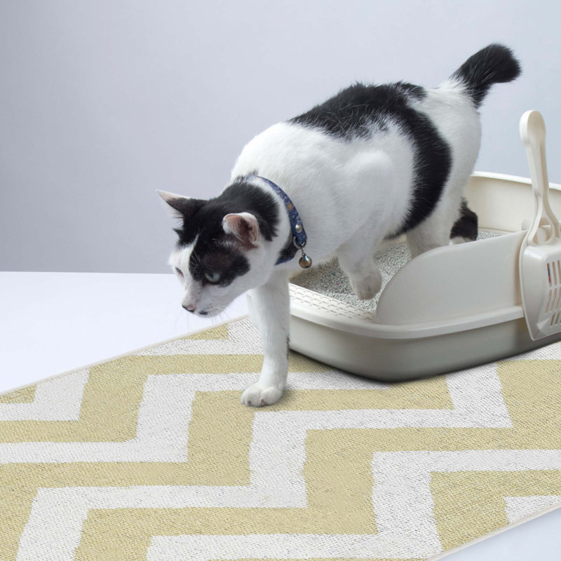 Tapis de litière, Banane / crème / jaune