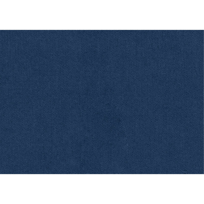 Causeuse confortable à assise moelleuse 1pc, Tissu bleu