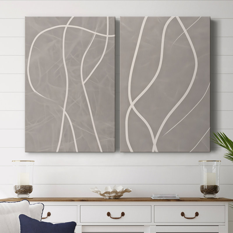 ABSTRACT Series DLXXXI-Premium Gallery Wrapped Canvas -Ready to Hang, 18" H x 24" W