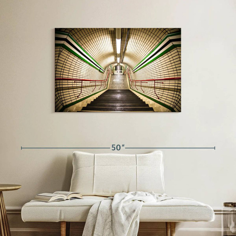 Lilie Subway Staircase, 26" H x 39" W