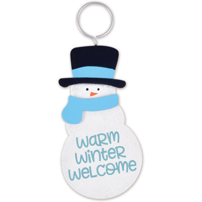 Snowman Ornament - Set of 2