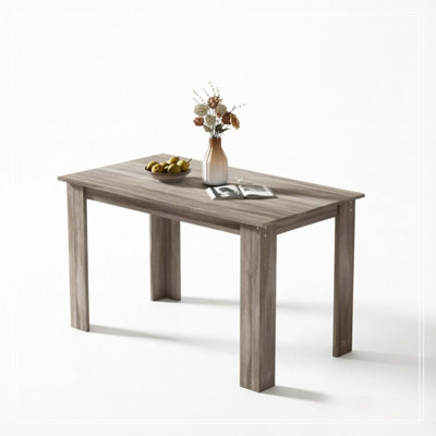 Minimalist Kitchen Table,Rectangular Dining Table,Durable Multi-Purpose Table(Only Table)