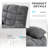 Dual Motor Power Lift Recliner Large  Recliner With Heat And Massage, Infinite Position-1950268325