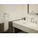 Elm 3 Piece Bath Hardware Set with Toilet Paper Holder, 18 in. Towel Bar, and Towel Ring