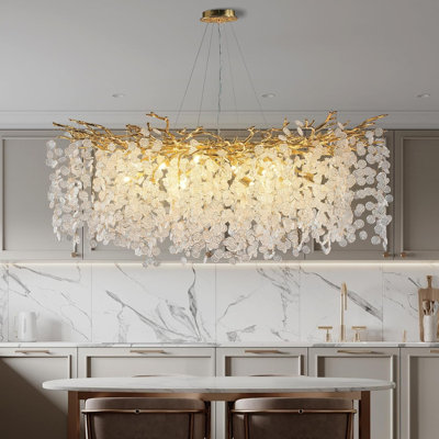Lustre en cristal 18 lumières Paree