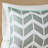 Aqua Polyester Bedding Sets, Modern Chevron Style, Ideal For Home