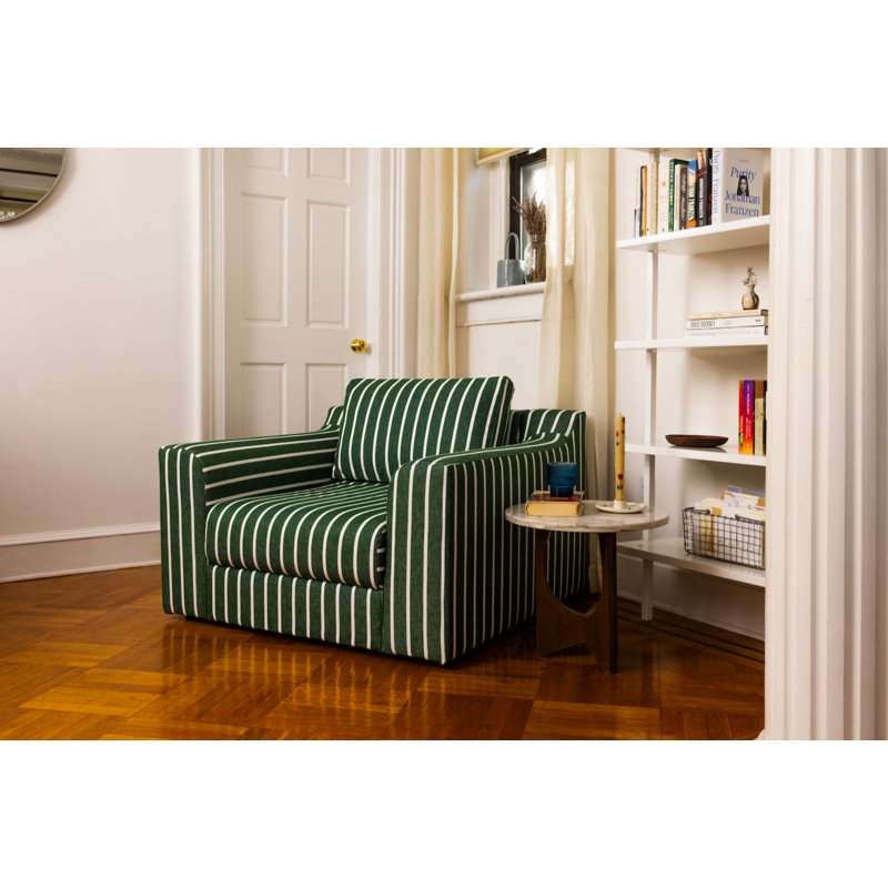 Elevate Chair, Field Striped Hemp Blend