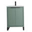 Ensemble de meuble-lavabo simple 24 po 24 po-67457269-67457268