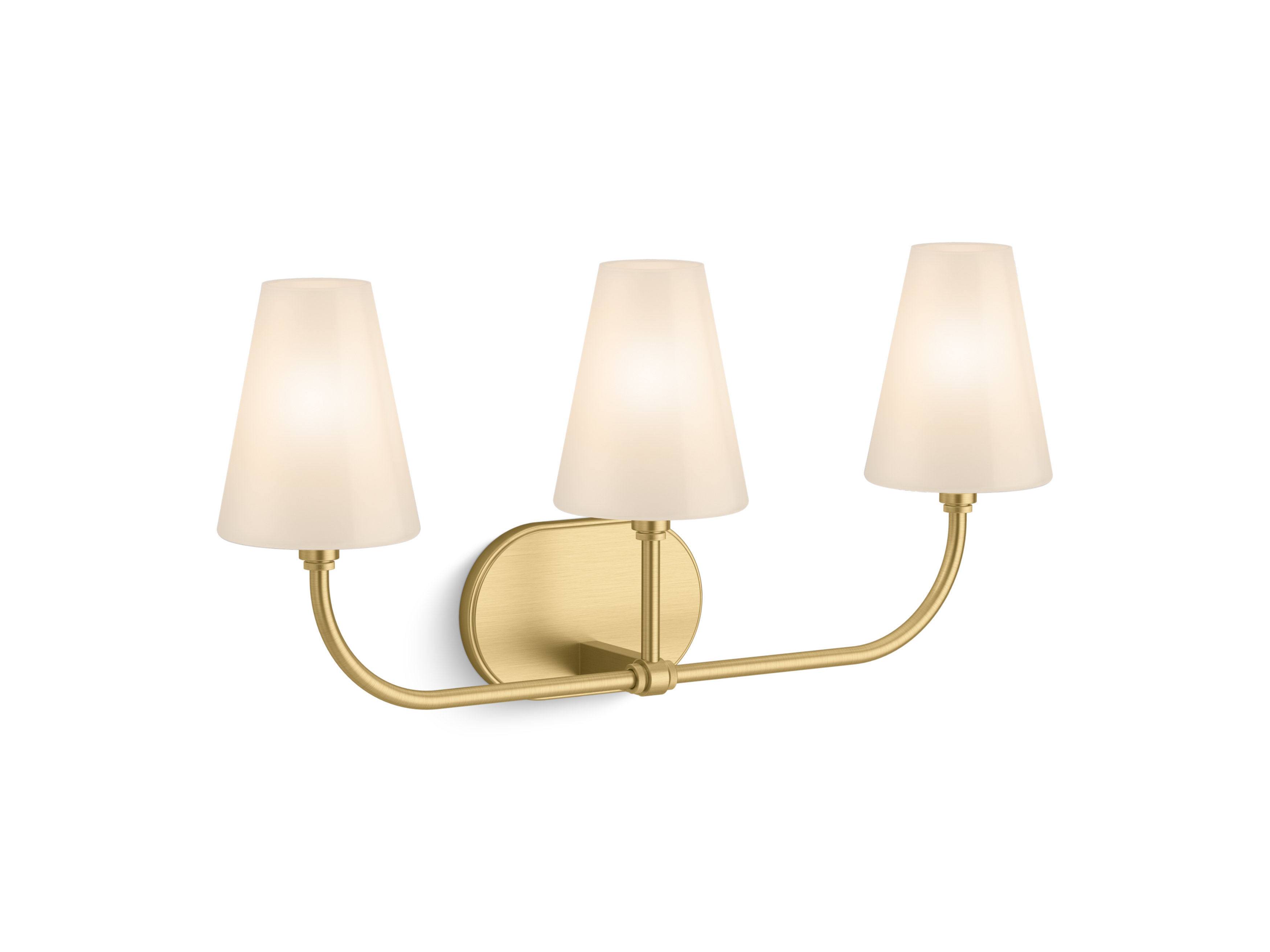 KOHLER Kernen By Studio McGee One-Light Sconce in Polished Chrome