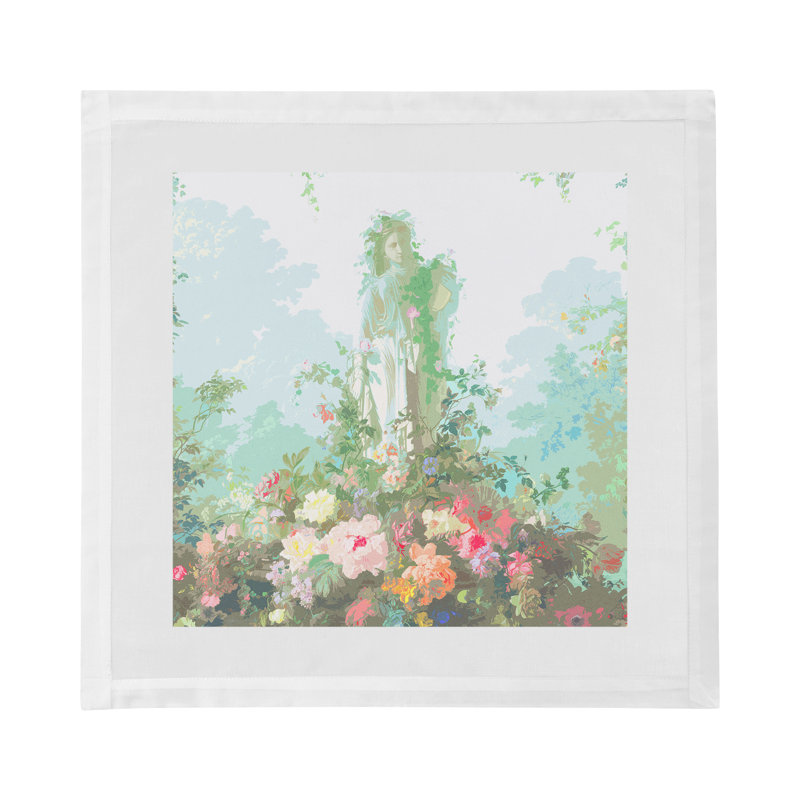 Jardin Defosse Chantilly Cotton Sateen Dinner Napkins
