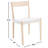 Cosme 18'' H Solid Wood Armchair-456284449