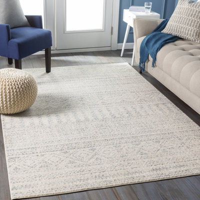 Tapis gris clair Bernhard