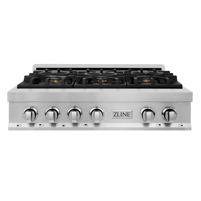 36"" Natural Gas Cooktop with 6 Burners -  ZLINE, RT-BR-GR-36