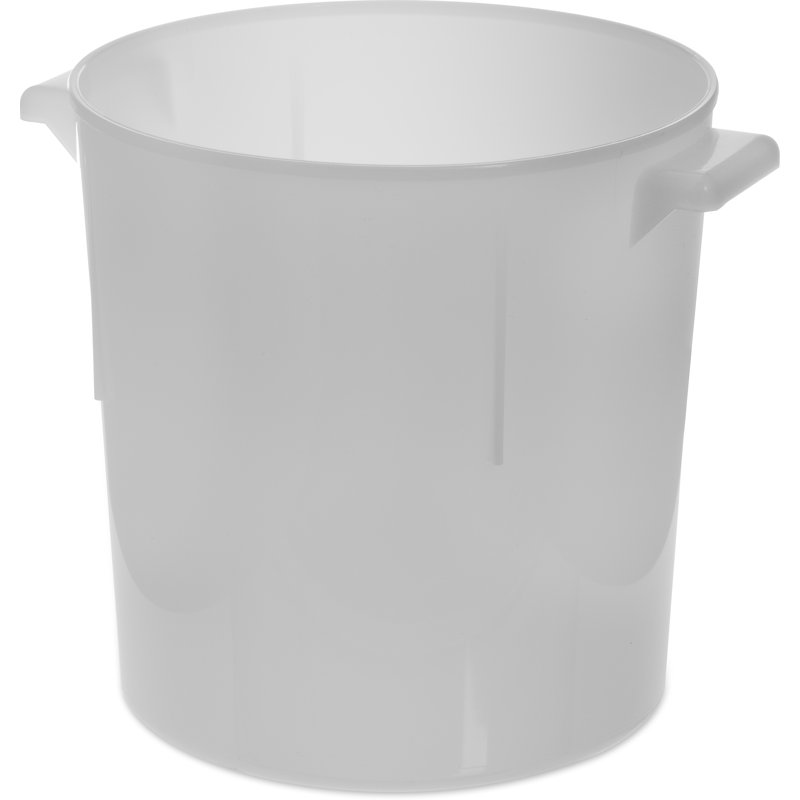 Carlisle Food Service Products Circle Plastic Food Storage Container