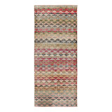 One-of-a-Kind 3' X 7'4" Hand Knotted Area Rug