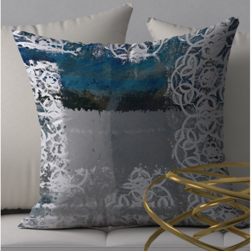 Housse de coussin carrée Energy Legend, 20 po X 20 po