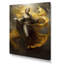 Ascendant en gris et jaune sur toile-2101633213-2101633214