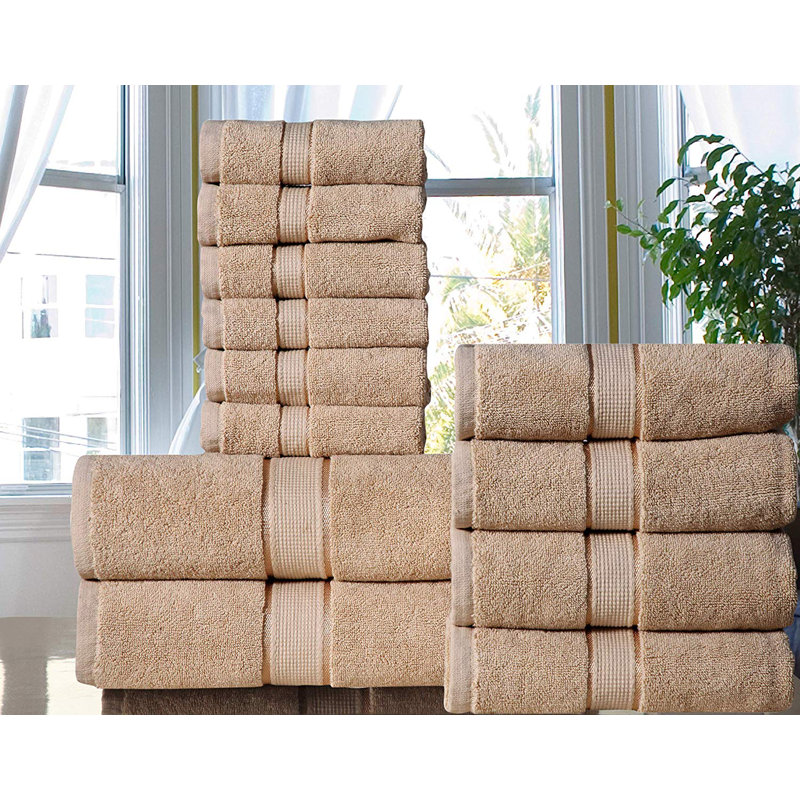 Cuellar Plush Mulit-Size Set, Taupe
