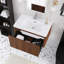 30" Wall Mounted Single Bathroom Vanity With White Ceramic Top-324710280