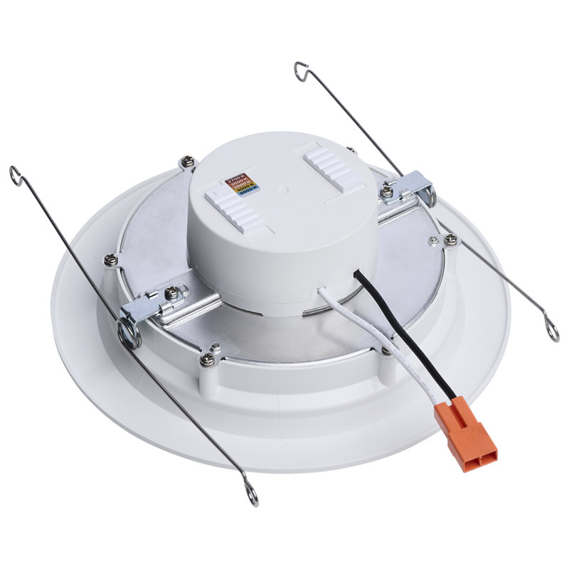 9/11/13W LED Downlight Retrofit 27K/30K/35K/40K/50K CCT 6 Inch Flat Wafer Round