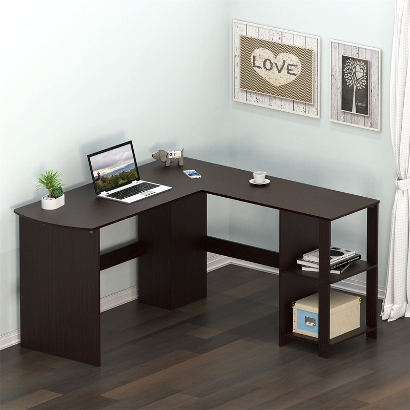 Bureau de direction en L Chelsay, Brun, Brun