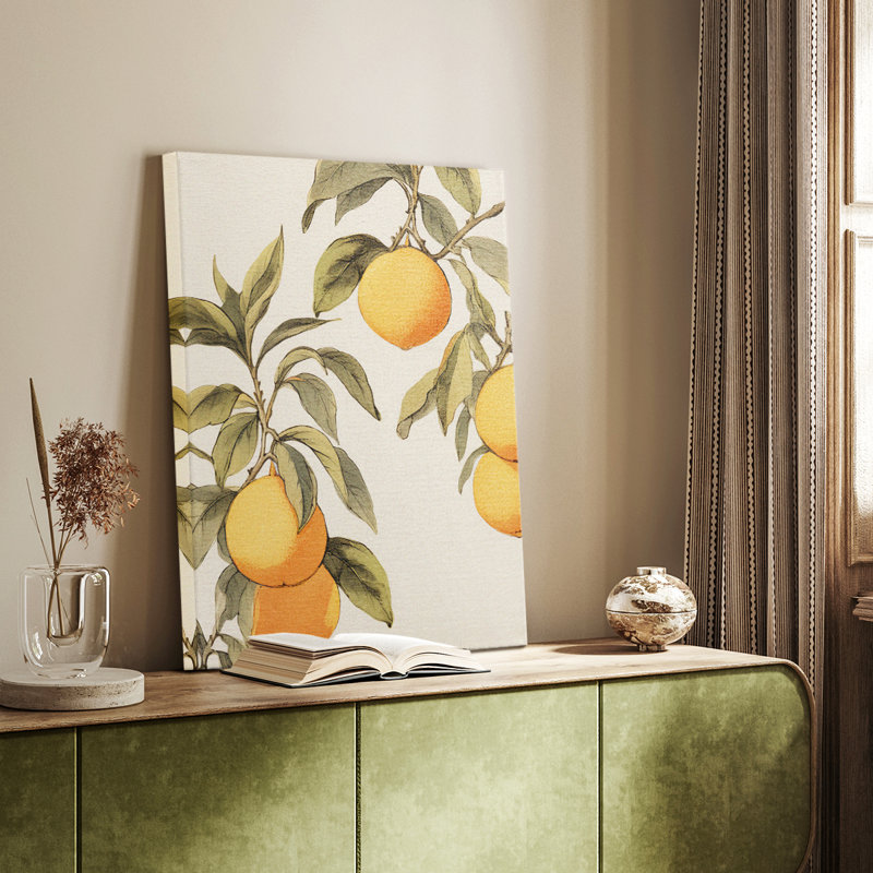 Framed On Canvas Print, 61" H x 41" W