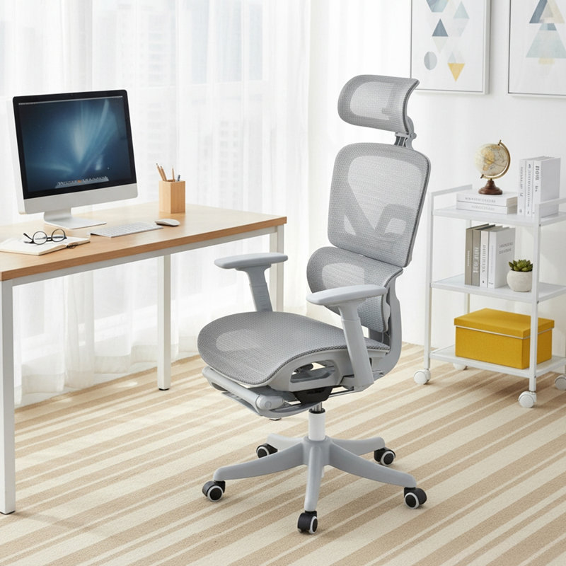 Office Chair, Grey