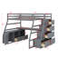 Lit mezzanine double avec tiroirs et bureau-682948338-682948336
