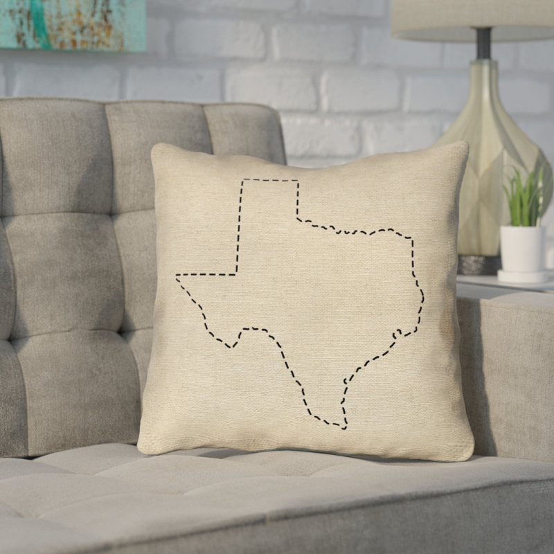 Coussin extérieur Katelyn Smith Texas Dash, 16 po x 1 po