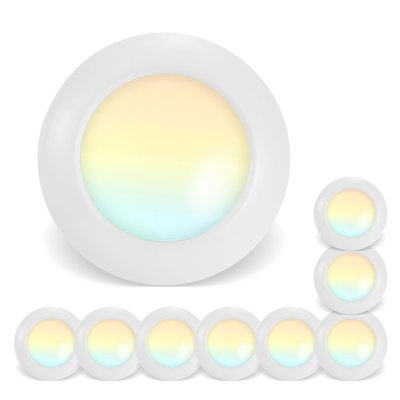 Ensemble de luminaires encastrés 9,37 "CCT