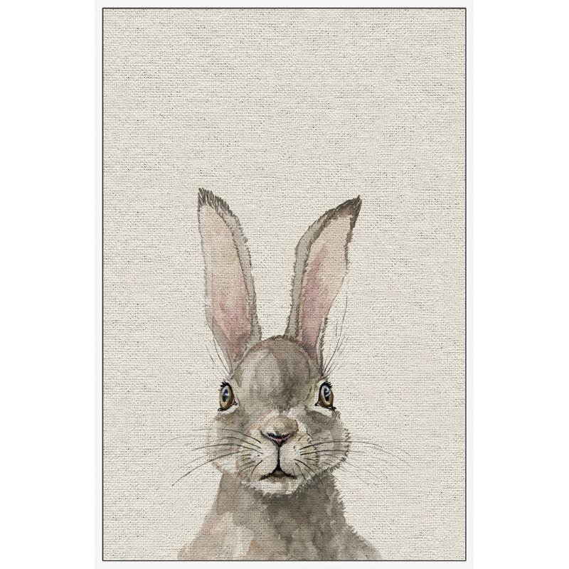 «Bunny Eyes II», toile encadrée, H 45 po x l 30 po x P 1,5 po