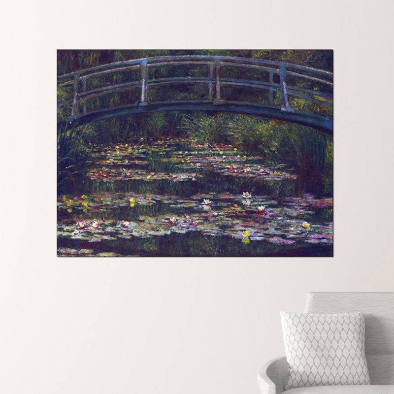 Claude Monet - Wrapped Canvas Painting, 90cm H x 120cm W x 1.8cm D