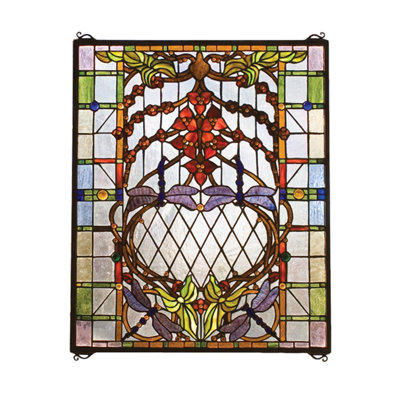 Panneau de fenêtre Victorian Dragonfly Allure