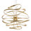 Calligraphy 2-Light Unique / Statement Geometric LED Chandelier