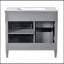 Meuble-lavabo 36 po avec lavabo et miroir-436653374