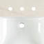 Plateau de meuble-lavabo à simple cuve intégrée 49 po x 22 po LustreLine Orelia-128280559