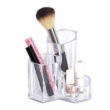 Diamond Collection Acrylic Makeup Brush Holder • Impressions