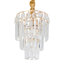 1 - Light Gold Chandelier Pendant