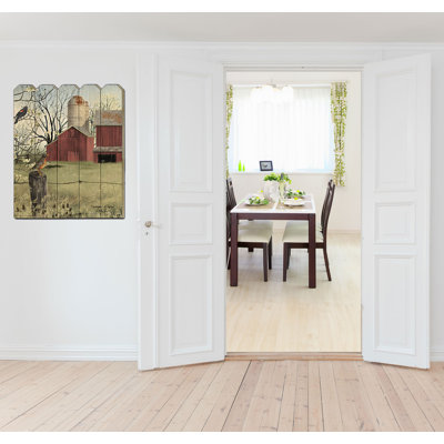« harbingers of spring », impression sur bois