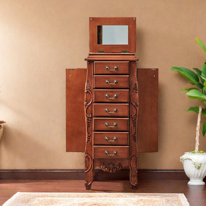 Armoire à bijoux de style américain