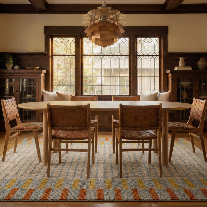 Joist Hand-tufted Wool Rug, Runner 3' x 9'