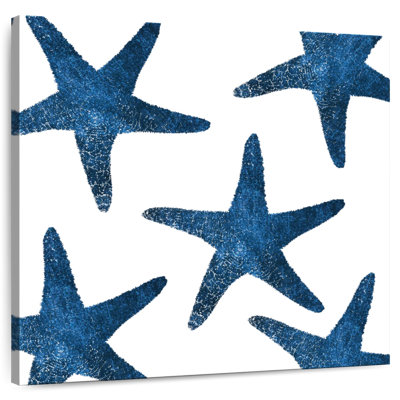 Aletra Navy Starfish Collage