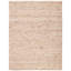 Tapis beige en laine / coton tissé à la main Sisco-197894532