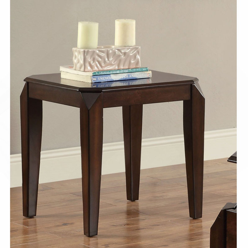 End Table with Tapered Leg