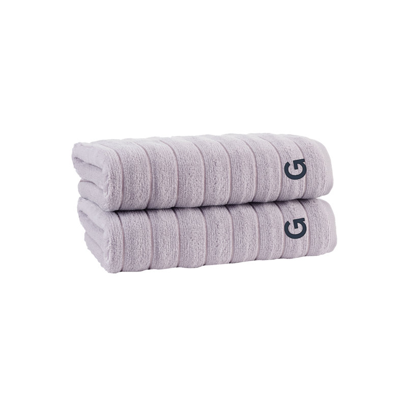 Depue 3 pcs Towel Set, G, Silver